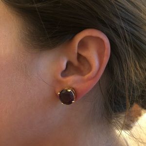Kate Spade Amethyst Purple Stud Earrings